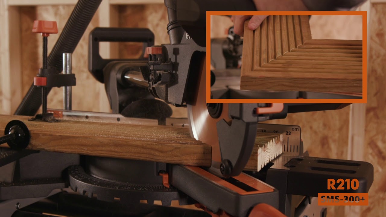 Evolution R210SMS-S300+ Ingletadora deslizante de corte multimaterial -  YouTube