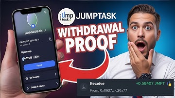 Jump task withdrawal proof | jump task Se video call Kaise nikale #jumptask #honeygain #Tsmoney