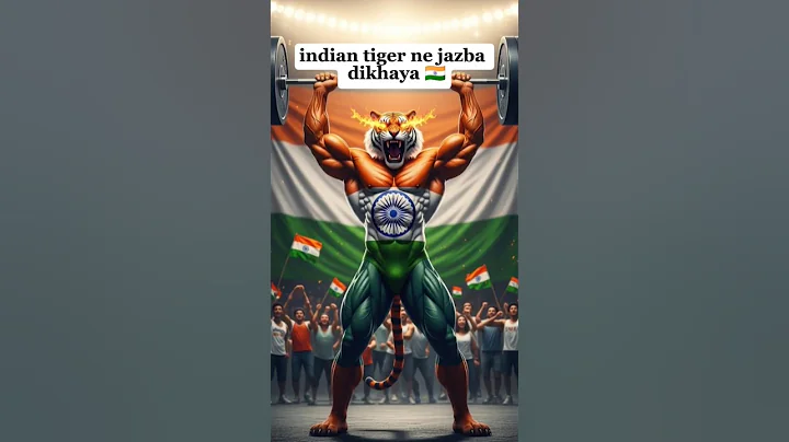 India vs America: Power Ka Final Showdown! 😱 #ai #animals #shorts