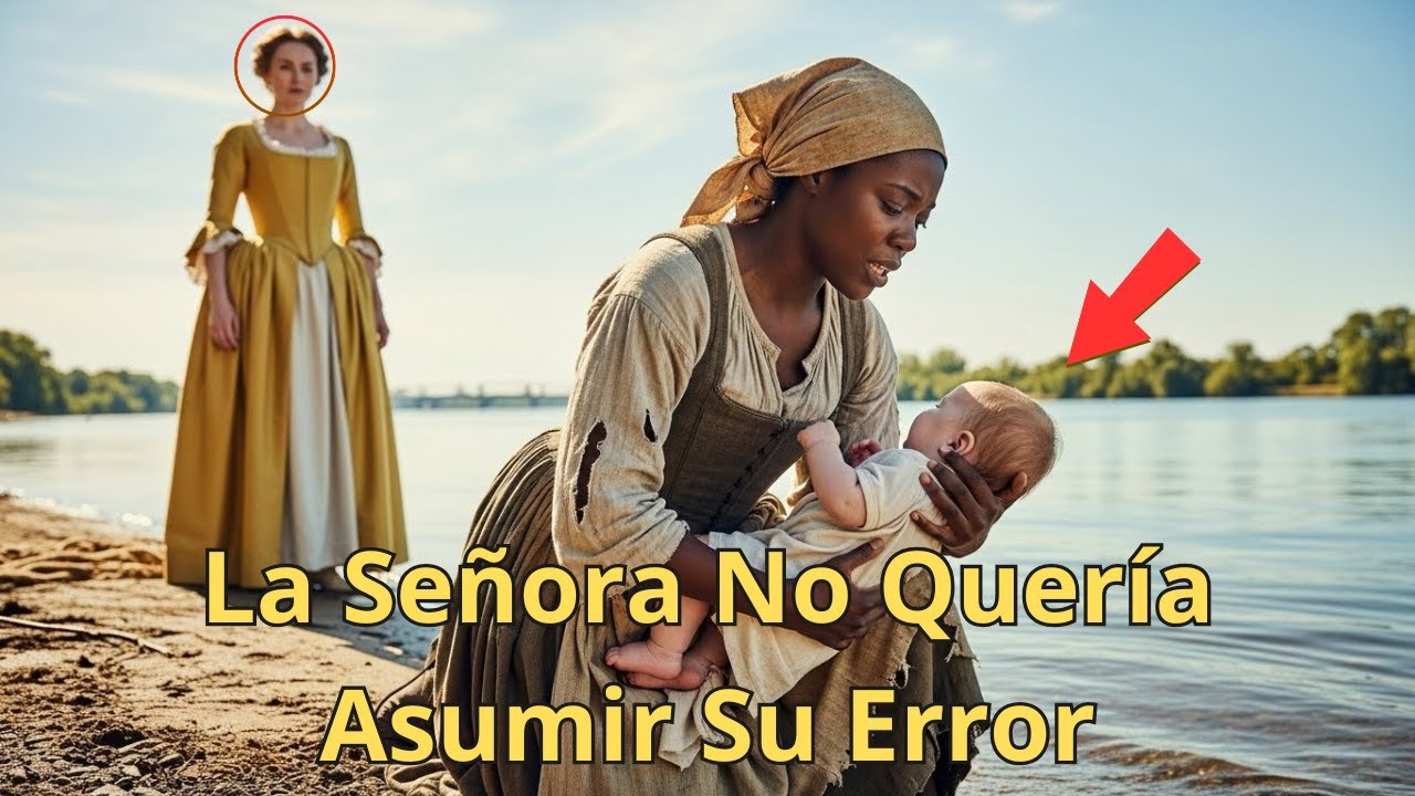 La señora mandó a la esclava ahogar al bebé, pero lo que el río devolvió cambió la historia.