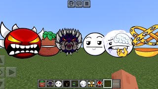 Lobotomy New version Nextbots ADDON Geometry Dash Difficulty Faces / in Minecraft PE