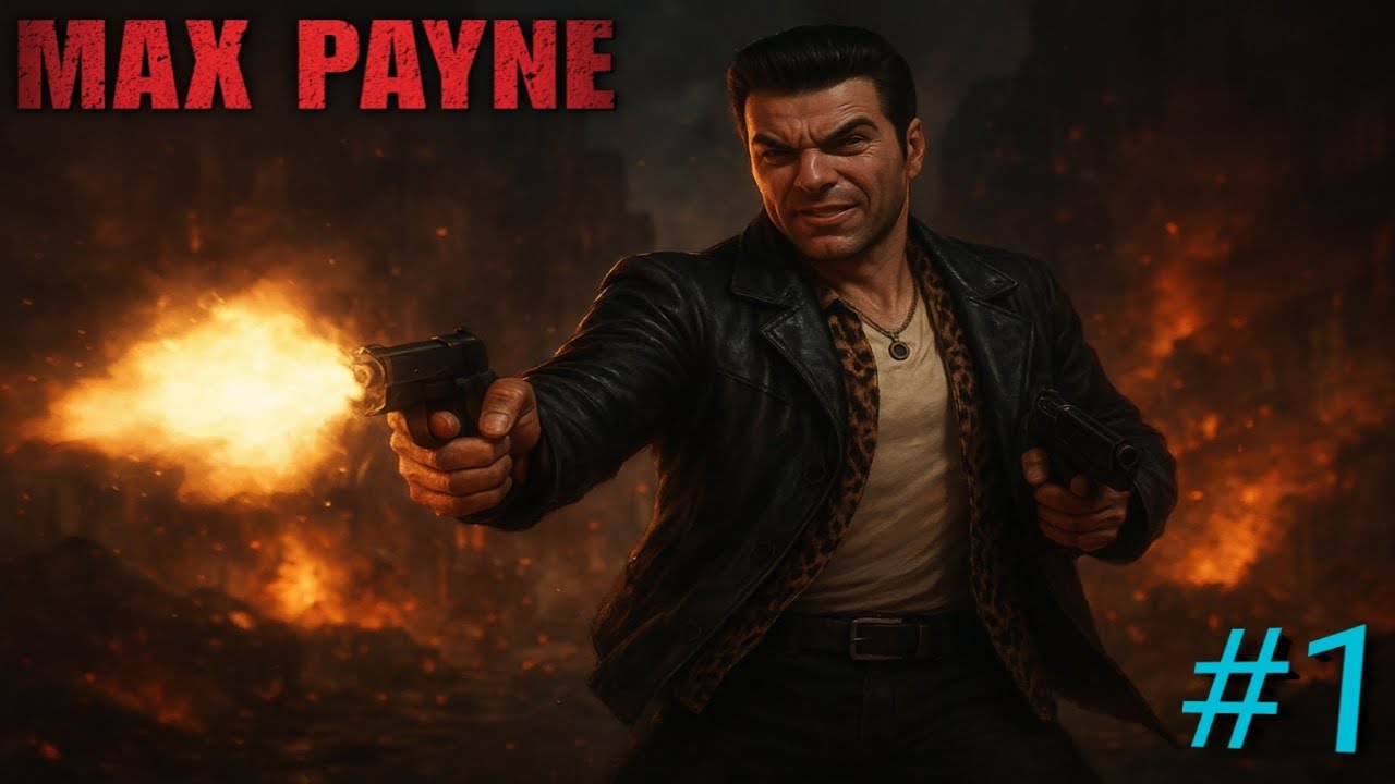 ПЕРВЫЙ ЗАПУСК СТАРОГО ДОБРОГО ПЭЙНА И МОЩНАЯ ПЕРЕСТРЕЛКА! || Прохождение Max Payne 1 #1