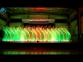 musical fountain show with fire effect in T.Y. Fountain factory showroom