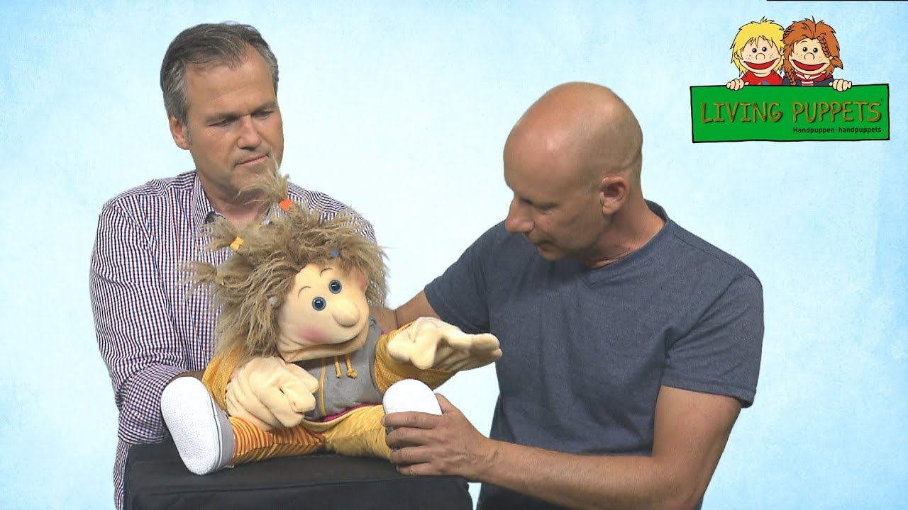Puppenspiel zu Zweit - Living Puppets Handpuppen mit Bauchredner