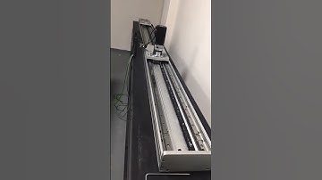 Heavy payload rack and pinion linear slide axis with servo motor #machine #cnc #automation