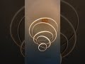 Lustre Pendente LED 5 Anéis Orbaly: Modernidade, Elegância e Iluminação Perfeita