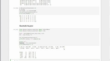 python  ile veri ön işleme