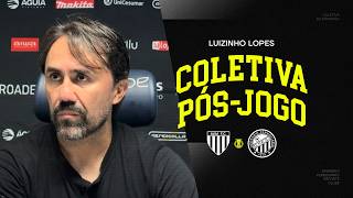Entrevista | Pós-jogo Avaí 0x0 Operário - Campeonato Brasileiro Série B - Luizinho Lopes