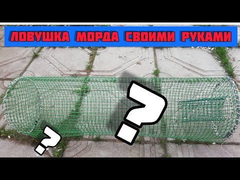 Морда своими руками из пластиковой сетки.