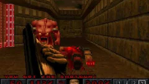 PSX Final Doom - Map01 - Attack