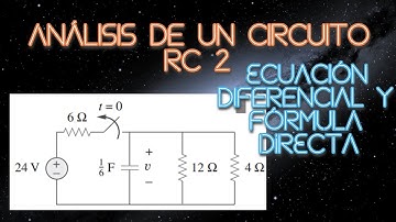 Circuitos eléctricos de primer orden: Análisis de circuito para todo el tiempo.