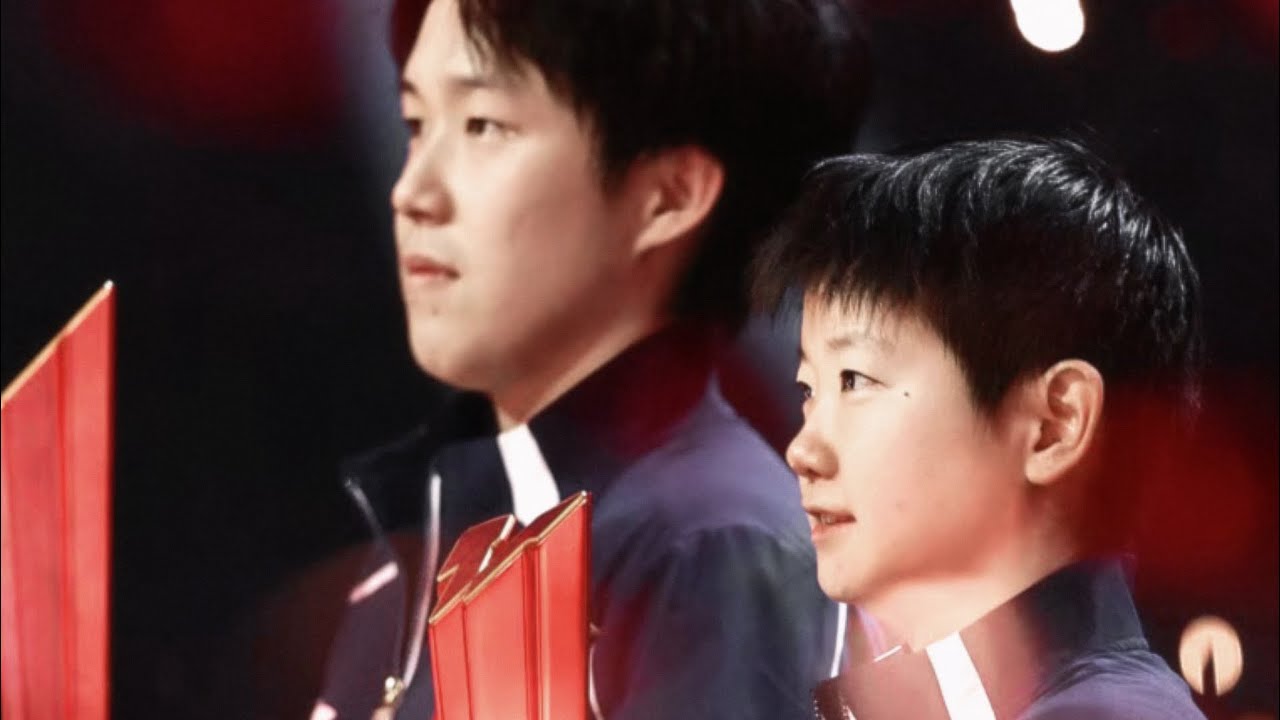 Đây là lần đầu tiên họ cùng nhau vô địch nội dung đơn giải WTT Smash. #wangchuqin #sunyingsha  