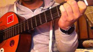 Video thumbnail of "zaho je te promet guitar lessons 2016"