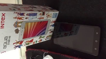 Unboxing & quick review of Intex Aqua Stat 4G ( budget Smart phone )