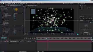 تعليم  After Effects Particals - كيف تصنع جزيئات