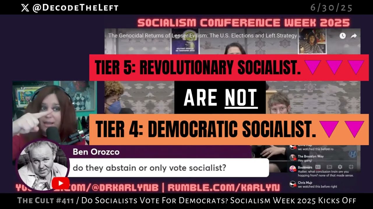 Natalia Tylim: The Far Left’s Rejection Of Lesser Evil Voting & Electoral Politics (The Cult 