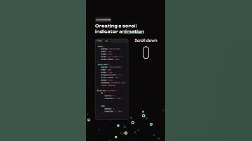 Scroll Indicator Animation Html Css