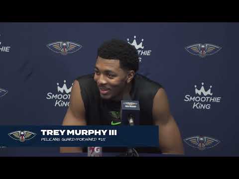 Trey Murphy III on his first game back | Pelicans vs. Spurs Postgame 12/1/23