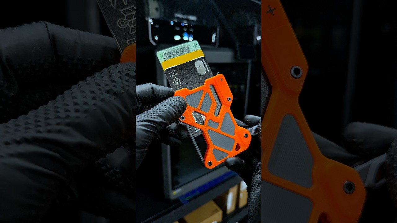 Cool 3D printed wallet 😎