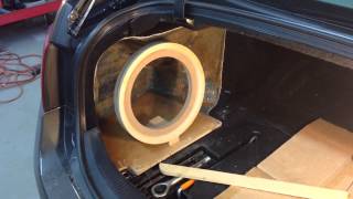 : Lexus GS Fiberglass Subwoofer Box PART 1