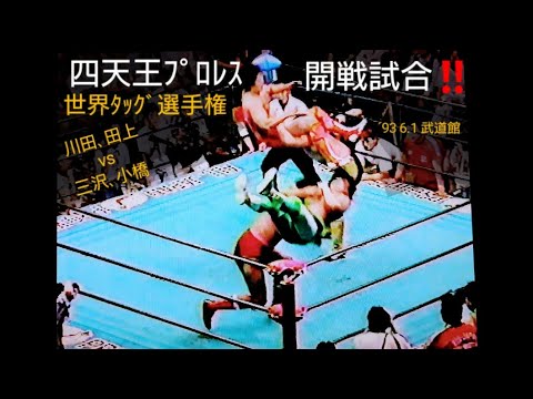 プロレスフィギュア　全日本プロレス　　四天王　鶴田、天龍、三沢、川田 プロレスフィギュア 全日本プロレス 四天王 鶴田、天龍、三沢