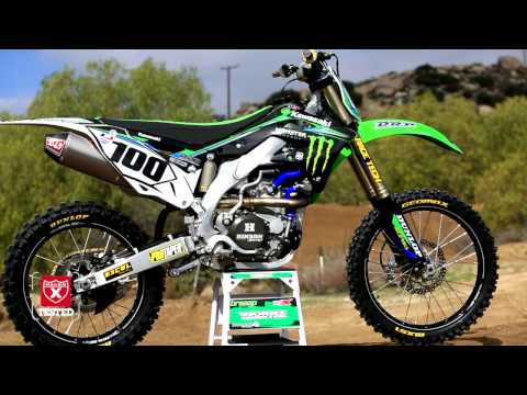 Testing the 2013 Kawasaki KX450F