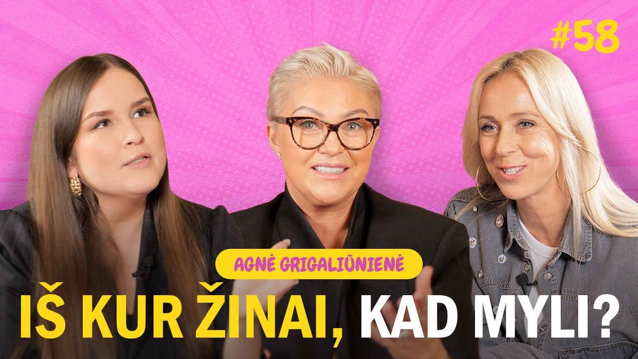 Iš kur žinai, kad myli? Svečiuose Agnė Grigaliūnienė Nusirenk iki pusės #58