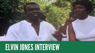 Elvin Jones Interview 1979 - Jazz Drummer Interview