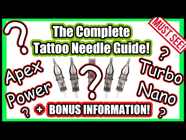 Tattoo Needle Size Chart (FULL GUIDE)