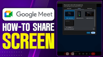 How To Share Screen On Google Meet (2025 Updated Tutorial)