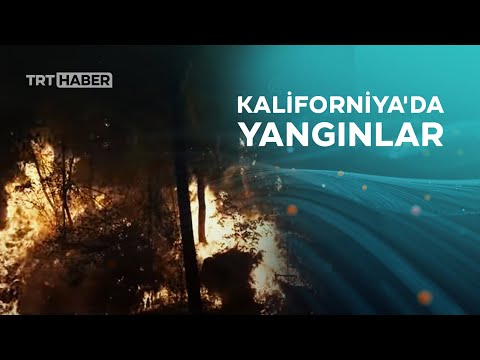 Kaliforniya'da orman yangınları devam ediyor