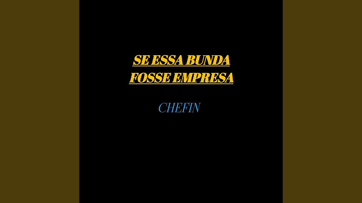 Se Essa Bunda Fosse Empresa