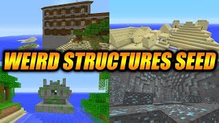 I Cant Believe The Structures I Saw On This Seed... - Minecraft Console Edition Survival Seed!!
