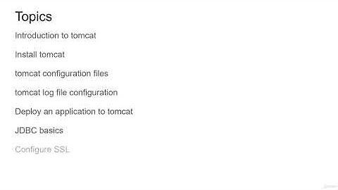 tomcat for sys and web admins - learn Other IT & Software