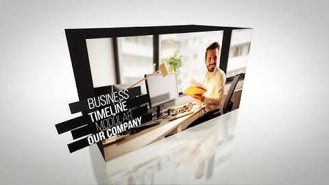 Clean Cubes Slideshow Intro After Effects Templates