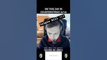Sh1ro triple kill on this day (4/14])#shorts#CS2 #counterstrike #triplekill #cshighlights#fpsgaming