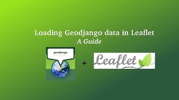 Display Spatial data using Leaflet and GeoDjango