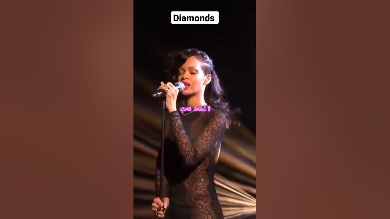 Diamonds In the sky - Rihanna Official Performance Lyrics #rihanna