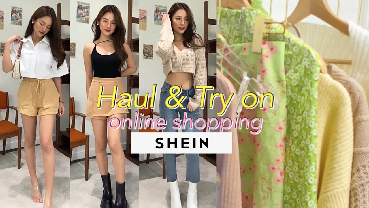 SHEIN Haul \u0026 Try on🛍🧡 เสื้อผ้าจาก 9.9 เริ่มต้น \