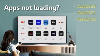 Troubleshooting Apps Not Loading on LG WebOS 22 and WebOS 23 TV screenshot 4