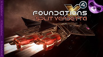 X4 Split Vendetta Ep13 - Hunting missions and blasting Xenon!