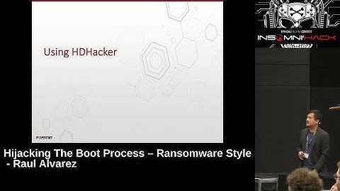 Hijacking the Boot Process, Ransomware Style - Raul Alvarez, Fortinet