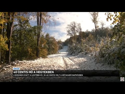 Videó: Esik a hó Magyarországon?