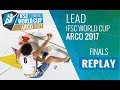 IFSC Climbing World Cup Arco 2017 - Lead - Finals - Men/Women