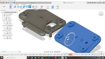 Assembly of Components from bodies in Fusion 360