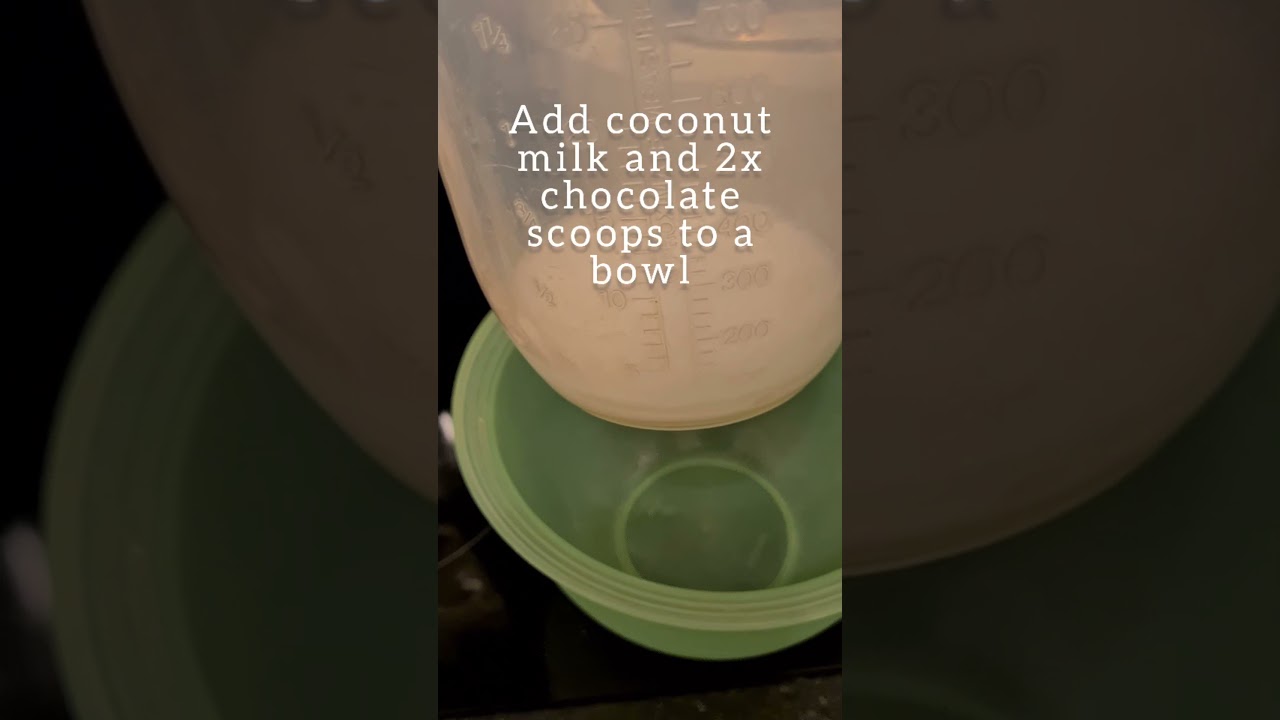 Yummy chocolate Protein Pancakes