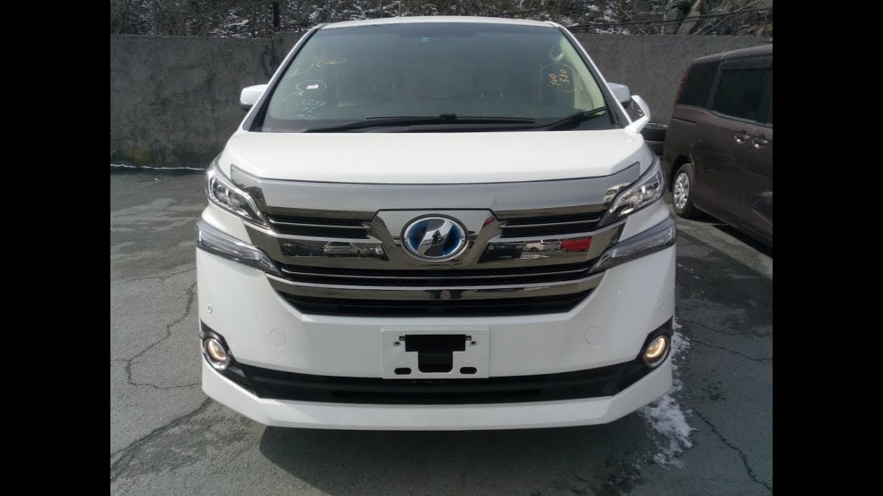 Комплектации тойота vellfire