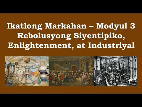 Rebolusyong Siyentipiko, Enlightenment at Industriyal