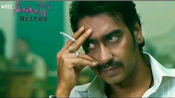 Ajay Devgan Attitude WhatsApp Status 😎 | 👌 Best Dialogue Status |Attitude Status | Aisha Writes |