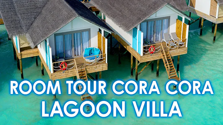 Lagoon Villa Room Tour 🏝 Cora Cora Malediven 🌏 Weltreise 2024 - Travel Vlog #8 | Deutsch